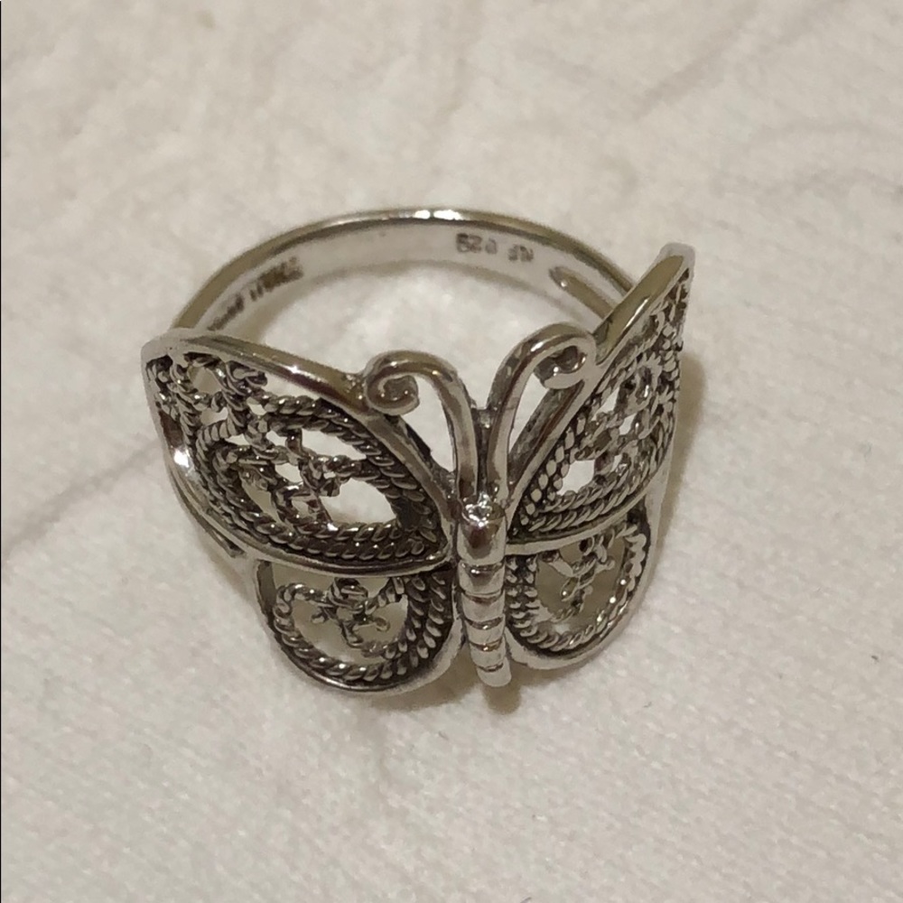 NEW | Sterling Silver Butterfly Ring